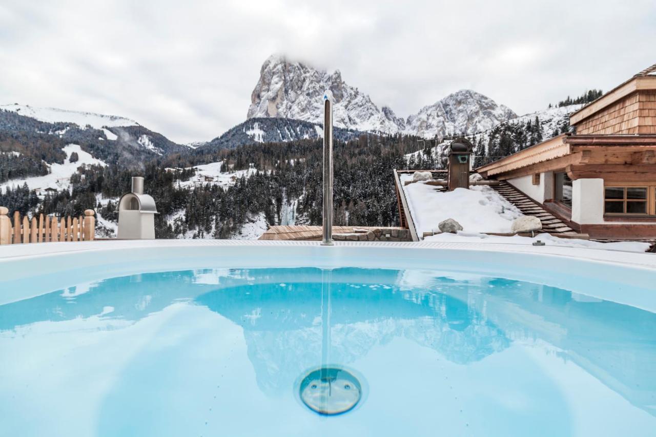 Dorfhotel Beludei Santa Cristina Val Gardena Bagian luar foto